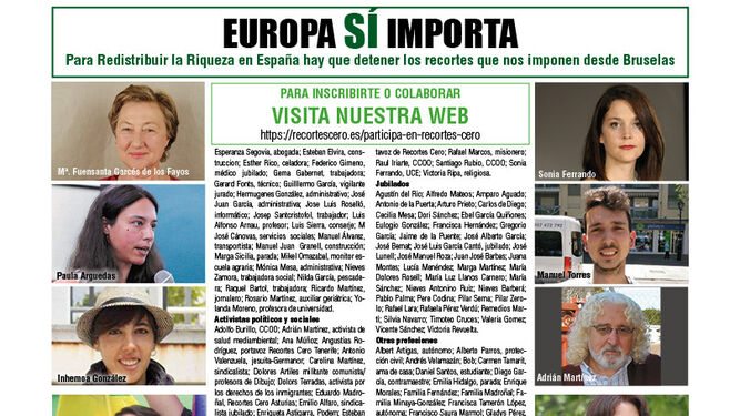 Manifiesto para las europeas