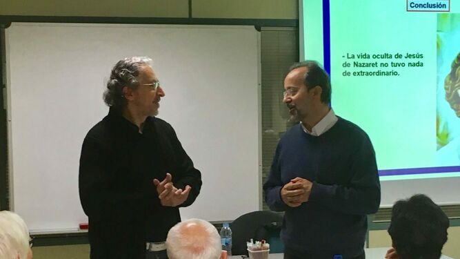 Ariel Álvarez (i) y José Carlos Bermejo