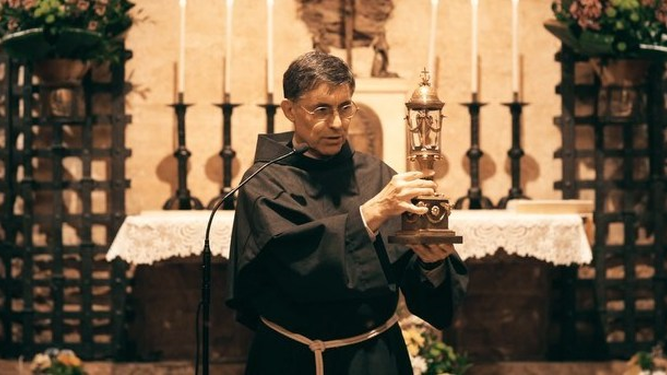Fray Carlos Alberto Trovarelli, ministro general de la orden conventual