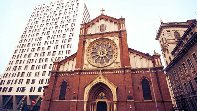 Iglesia católica en Bucarest