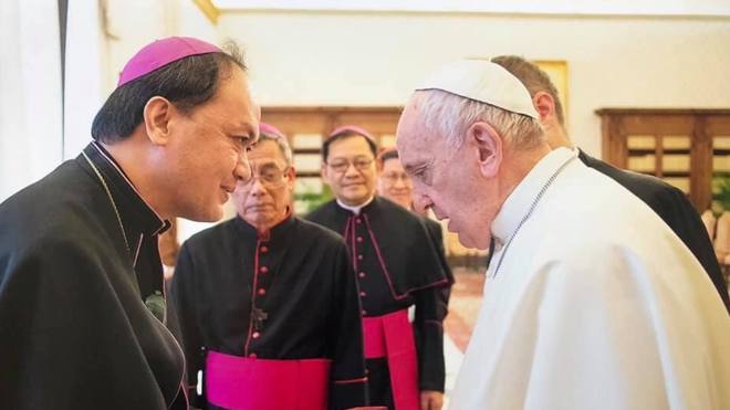 El Papa y monseñor David