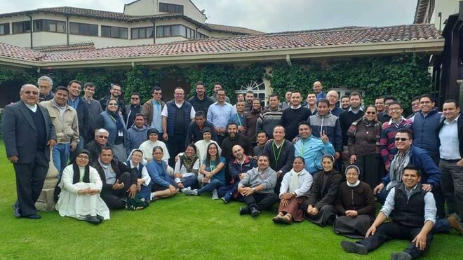 Miembros del CEBITEPAL, centro de formación del CELAM