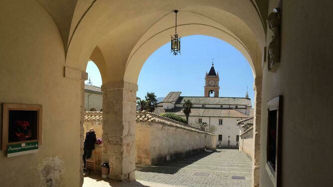 Arco en la Cartuja de Trisulti