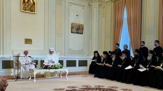 El Papa, con el Sínodo Ortodoxo