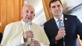 Francisco, con Gisotti