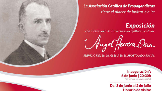 Exposición sobre Ángel Herrera Oria