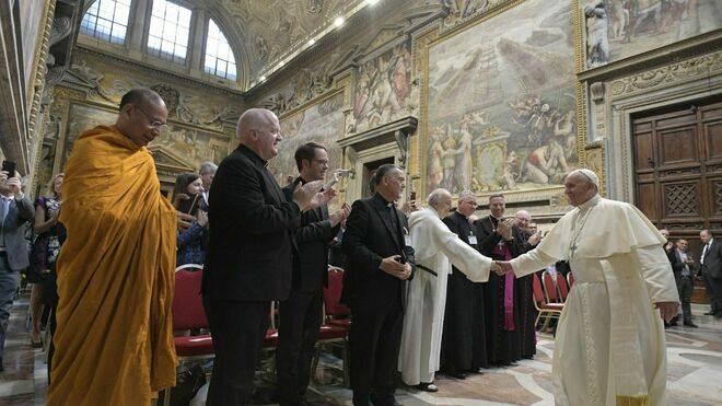 Francisco recibe a miembros de la Fundación Centesimus Annus Pro Pontifice
