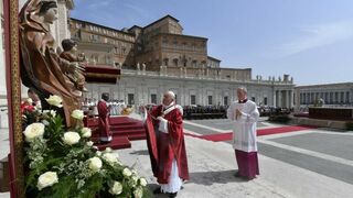 Francisco, hoy, en la Misa de Pentecostés