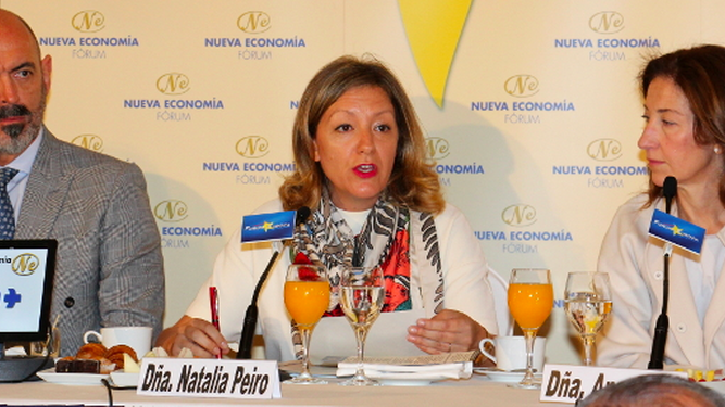 La secretaria general de Cáritas, Natalia Peiro