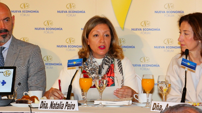 La secretaria general de Cáritas, Natalia Peiro