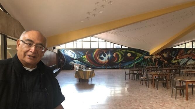 El Padre Gustavo en el seminario de Puebla