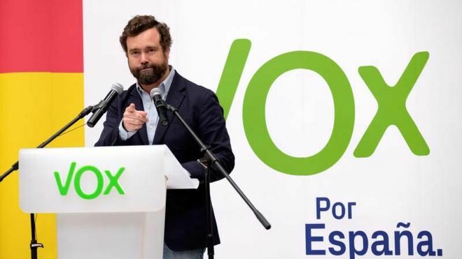Iván Espinosa,  portavoz de Vox en el Congreso