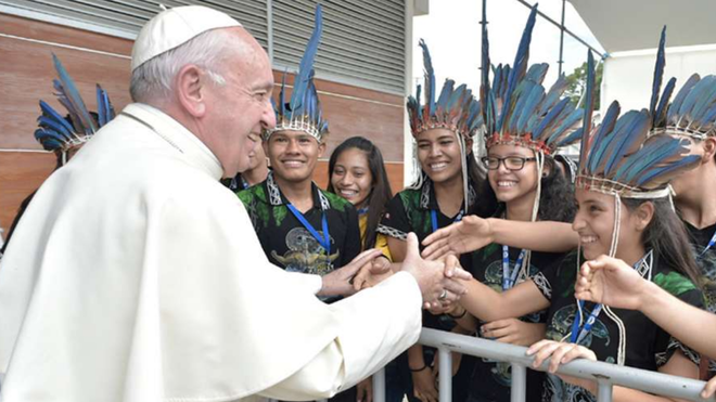 Papa y Amazonía