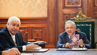 López Obrador, con los obispos mexicanos