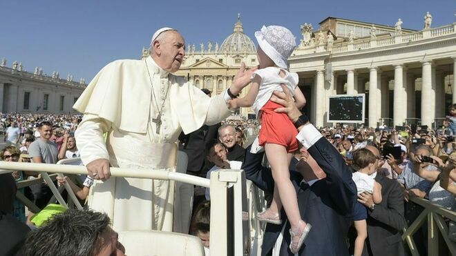 El Papa, hoy, en la audiencia