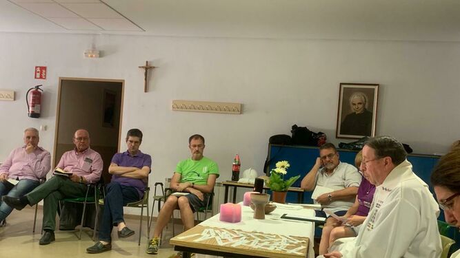 MOmento de la eucaristía de la Hoac