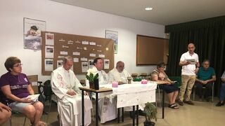 UN momento de la eucaristía