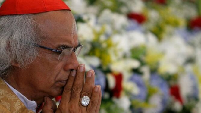 El cardenal de Nicaragua, Leopoldo Brenes