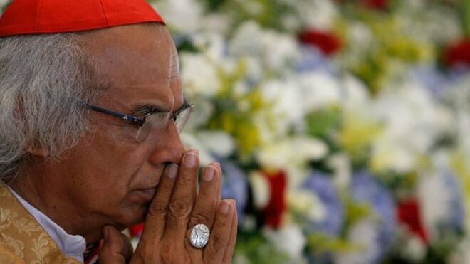 El cardenal de Nicaragua, Leopoldo Brenes
