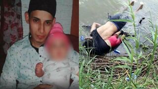 Óscar y Valeria, los migrantes ahogados en el Río Bravo