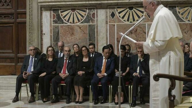 Audiencia del Papa a representantes de la FAO