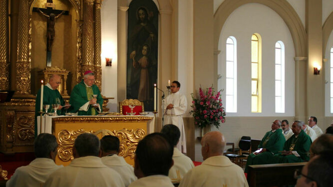 Misa del nuncio en el marco de la Plenaria de los obispos colombianos