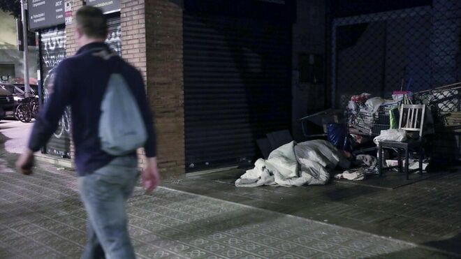 Pobreza en Barcelona