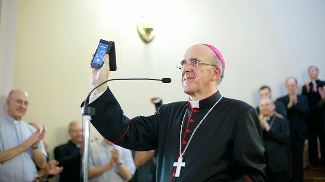 Monseñor Carlos Osoro, arzobispo de Madrid