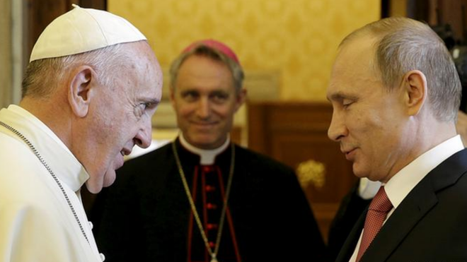 Francisco y Putin