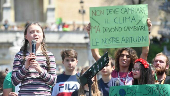 “Jóvenes, imiten el ejemplo de Greta Thunberg”