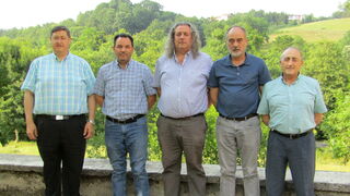 Foto del nuevo Gobierno Provincial de los Amigonianos