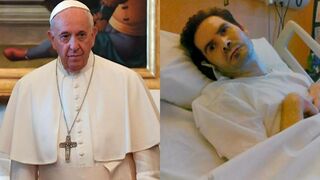 El Papa y el tetrapléjico francés Vincent Lambert