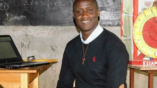 Peter Tabichi, fraile y maestro del año 2019