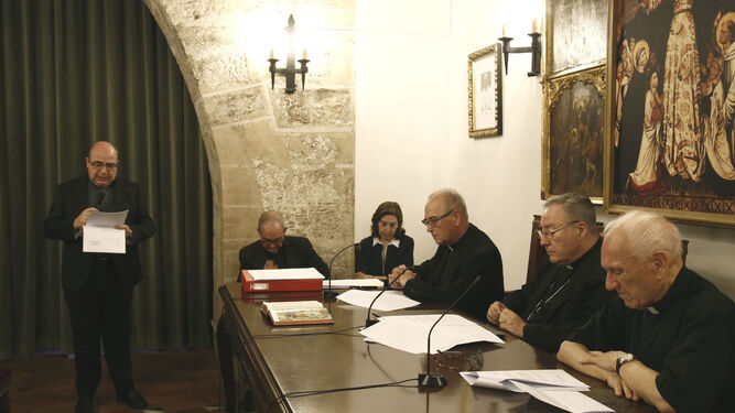 Apertura del proceso en el arzobispado de Valencia