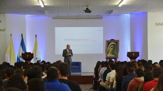 David López, vicepresidente de la Fundación Chávarri, en Honduras