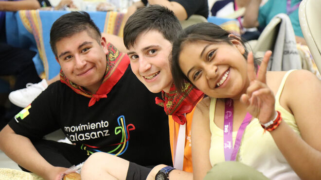 Participantes en el Sínodo Escolapio de los Jóvenes