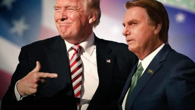 Trump y Bolsonaro
