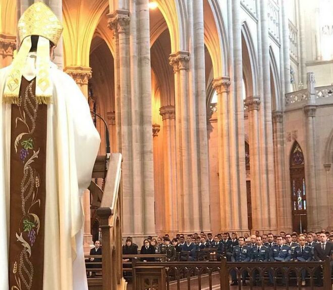 Eucaristía en la catedral diocesana Nuestra Señora de los Dolores