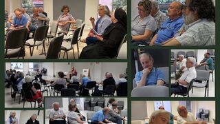 Asistentes al 6º Coloquio Abierto del Foro 'Curas de Madrid y Más'