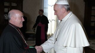 El Arzobispo de Zaragoza y el Papa Francisco