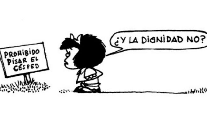 Dignidad pisoteada