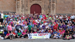 Participantes de los cursos de verano de la HOAC, en Salamanca
