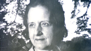 Retrato de la filósofa María Zambrano