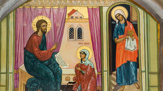 Marta y María. Acción y contemplación