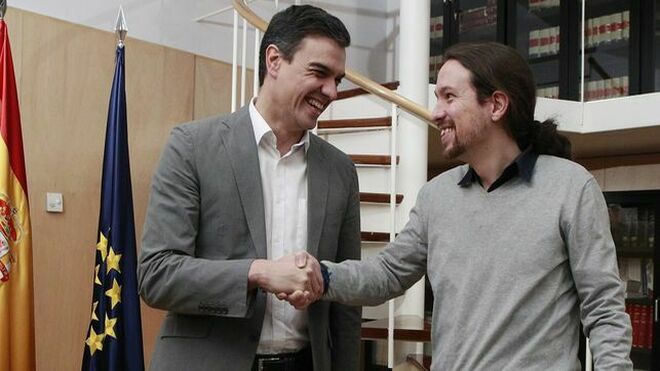 Pedro Sánchez y Pablo Iglesias