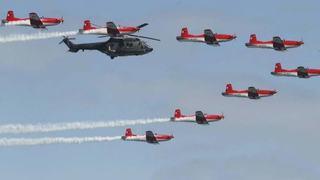 Festival militar aéreo de Gijón