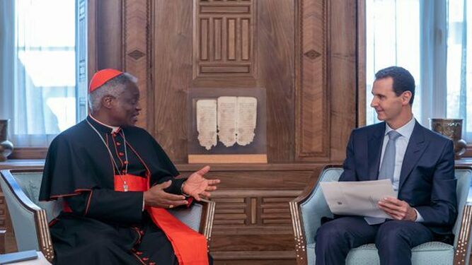Assad recibe a Turkson