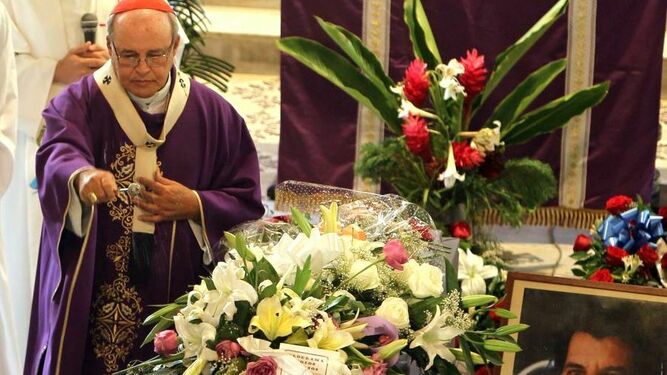 Funeral de Oswaldo Payá en La Habana, 2012