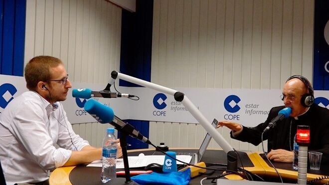 El cardenal Osoro en el programa 'El espejo de Madrid' de COPE