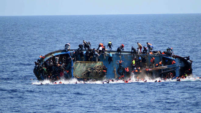 Naufragio de emigrantes